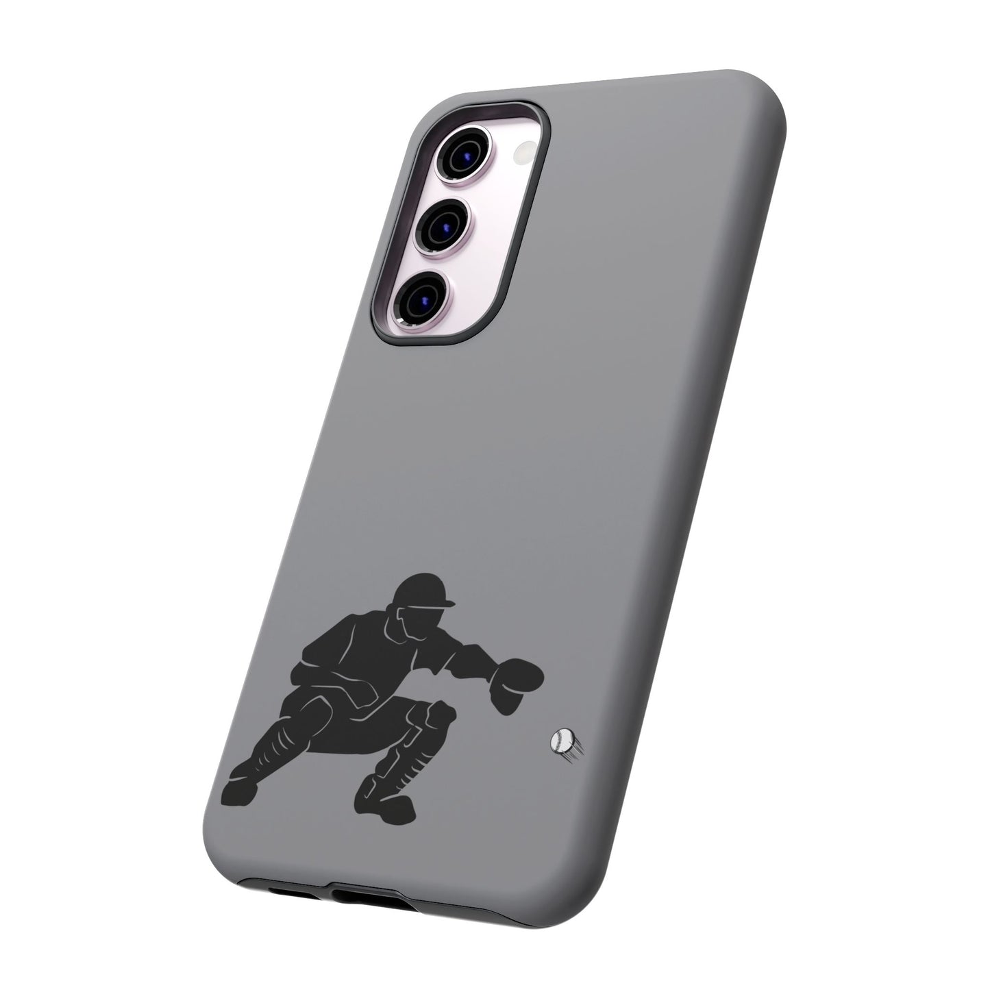 Baseball Catcher Phone Case - Tough Cases, Sports Phone Cover, Great for Athletes, Perfect Gift for Baseball Lovers, Unique Cell Phone Design - TRV