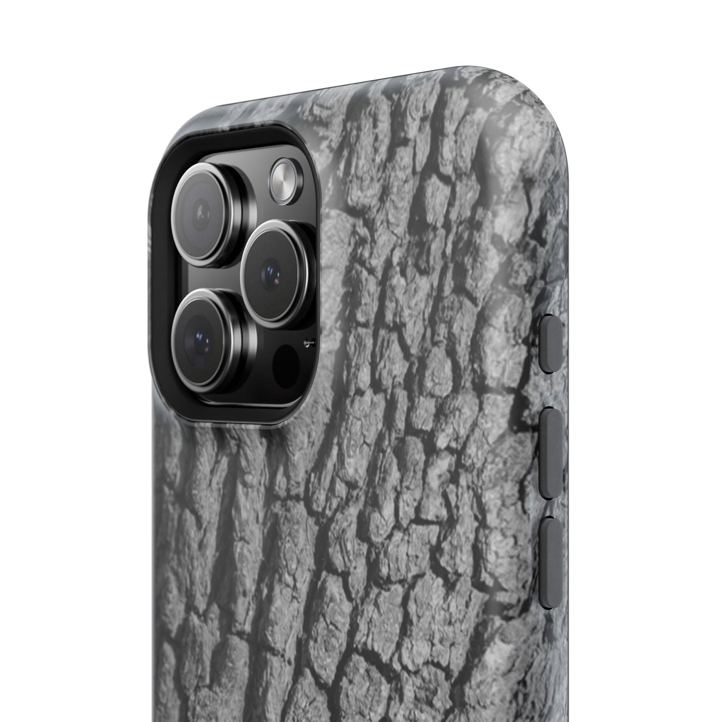 Bark Texture Magnetic Impact Phone Case