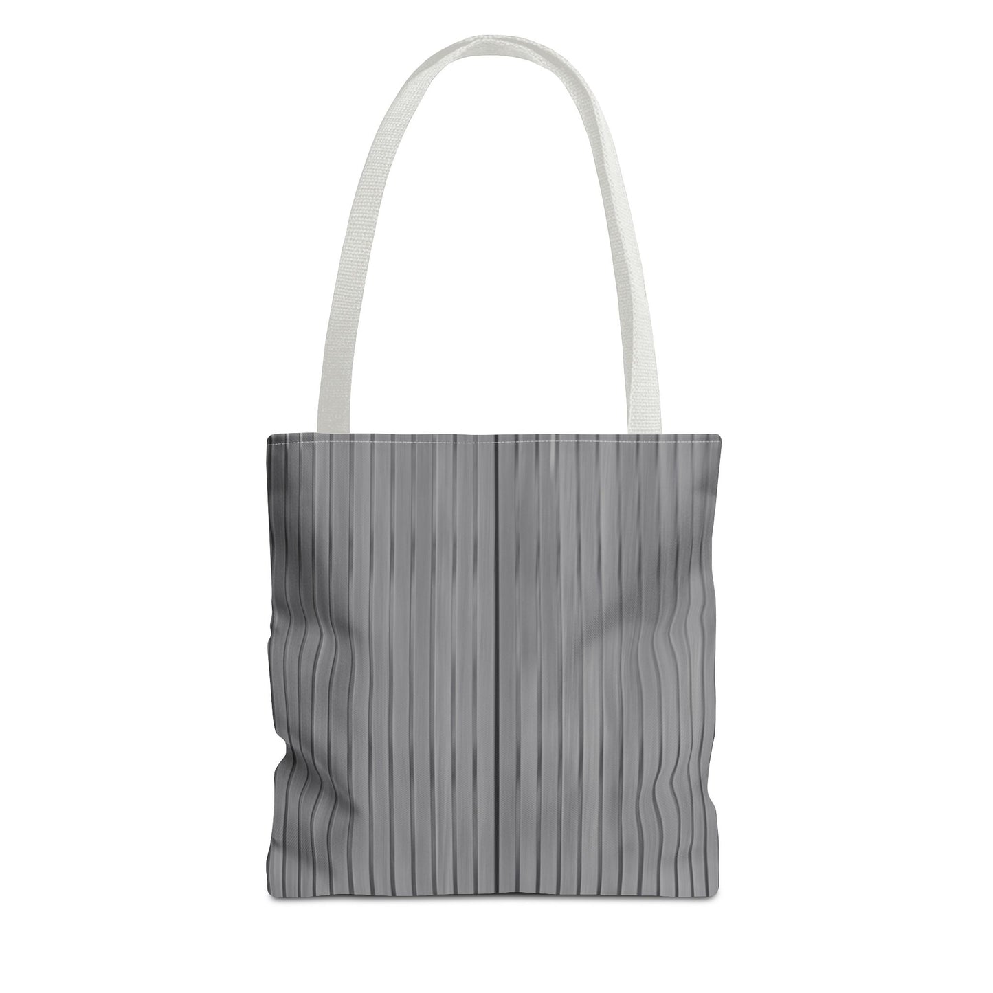 Stylish Gray Striped Tote Bag for Everyday Use - TRV