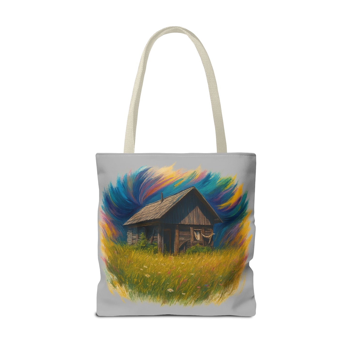 Rustic Charm Tote Bag | Boho Bag | Eco-Friendly Custom Design | Nature Lover Gift | Canvas Purse | Casual Carryall - TRV