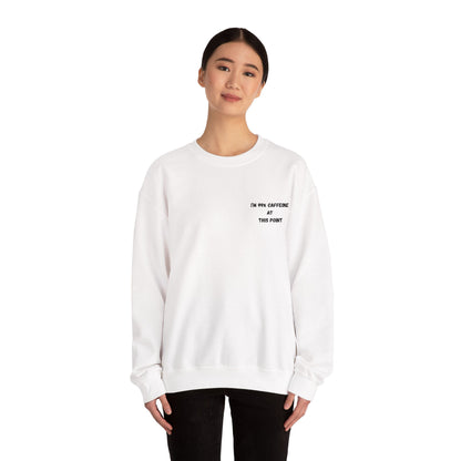 Caffeine Lover's Crewneck Sweatshirt | Unisex Heavy Blend - TRV