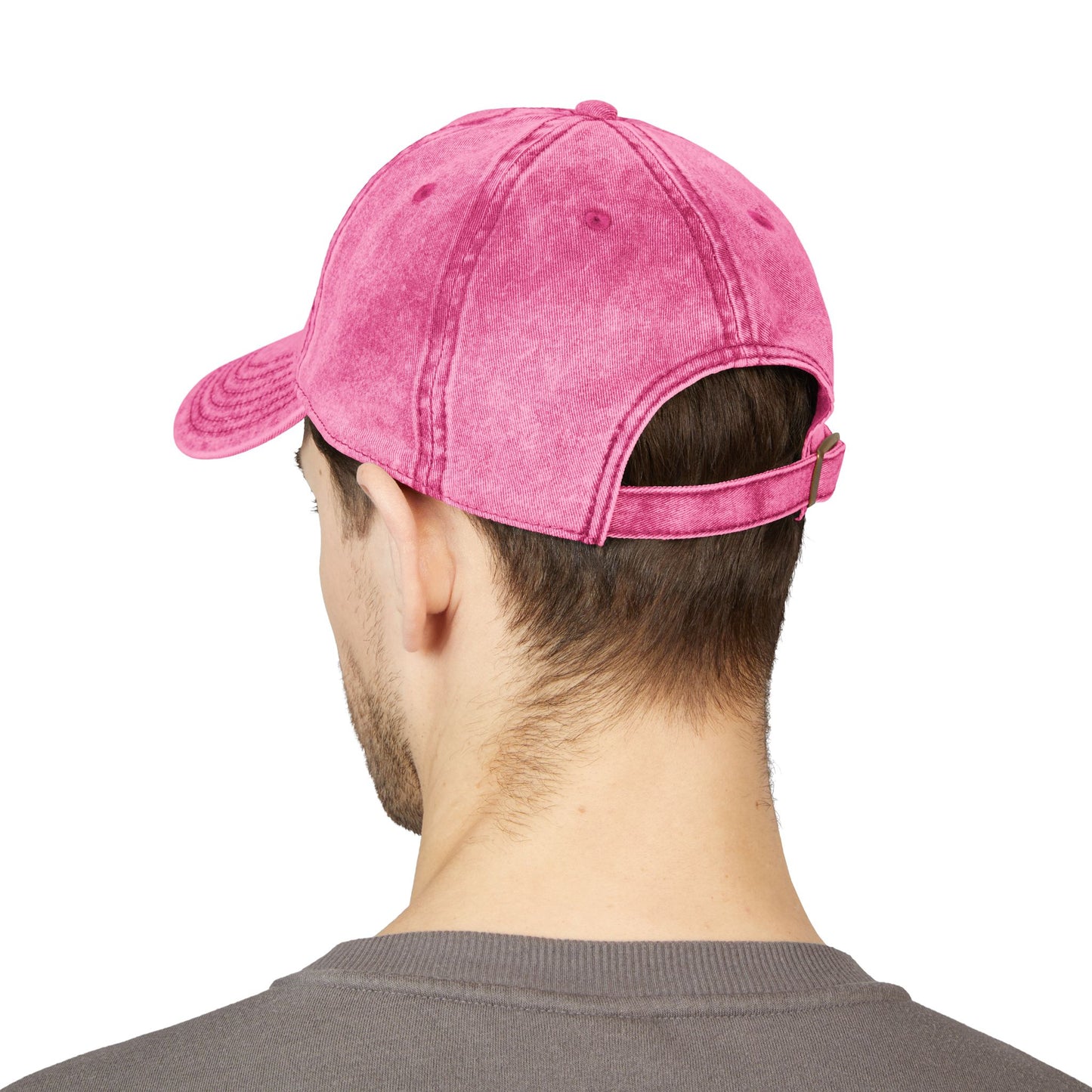 Embroidered Vintage Cap with USA Flag Design - TRV