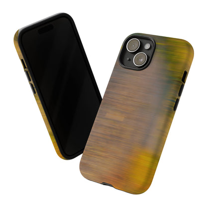 Autumn Blur Tough Phone Case — Fall Colors Protective iPhone Cover
