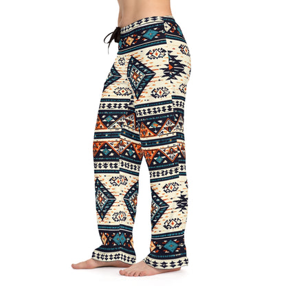 Southwestern Aztec Print Pajama Pants | All-Over Print Lounge Pants