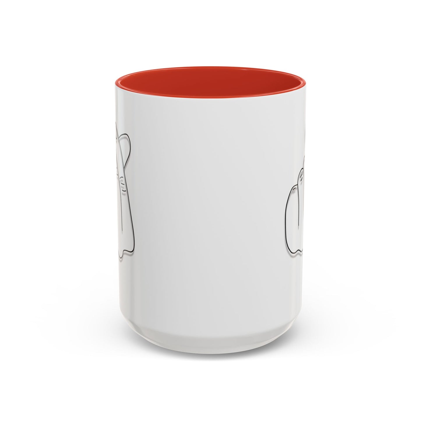 K-Pop Accent Mug - Love Gesture Design (11oz, 15oz), Korean Pop Coffee Cup, K-Pop Lover Gift, Cute Drinkware, Unique Mug
