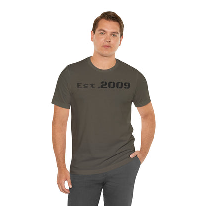 Established 2009 Unisex Tee - Casual Wear, Birthday Gift, Graduation Outfit, Anniversary Shirt, Personalized Fashion - TRV