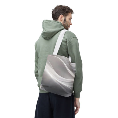 Soft Marble Wave Tote