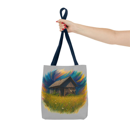 Rustic Charm Tote Bag | Boho Bag | Eco-Friendly Custom Design | Nature Lover Gift | Canvas Purse | Casual Carryall - TRV