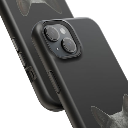 Russian Blue Cat Phone Case — Magnetic Impact-Resistant iPhone Cover