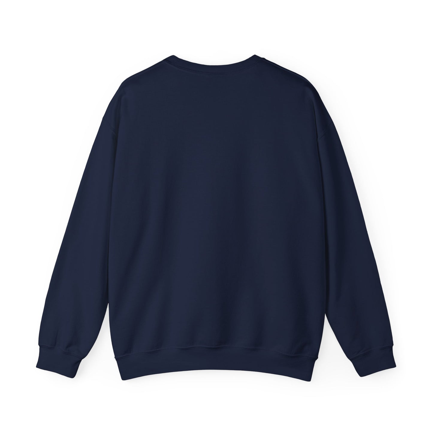 Vampire portrait crewneck sweatshirt by Printify featuring a detailed vampire graphic on a dark-colored crewneck.