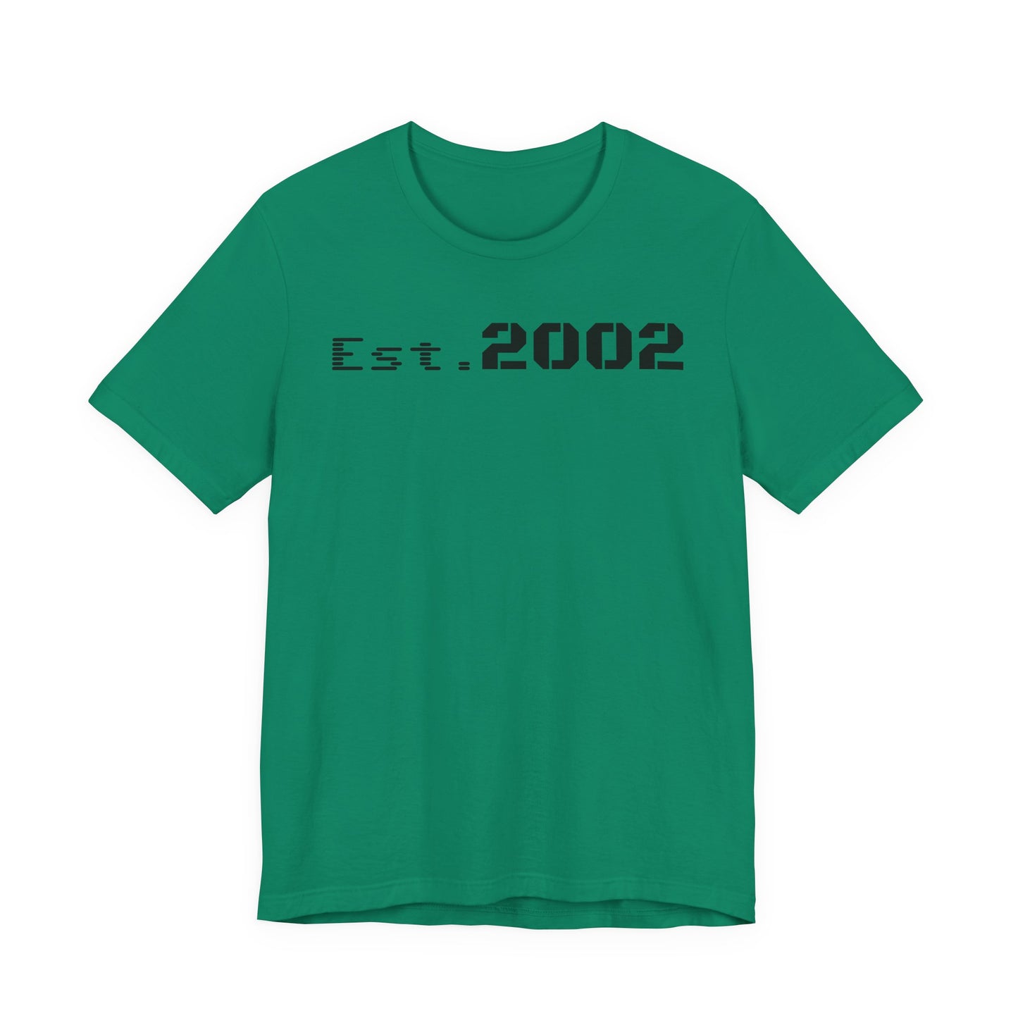 Established 2002 Unisex Tee, Vintage Style T-Shirt, Year Established Shirt, Retro Graphic Tee, Customizable Gift Idea
