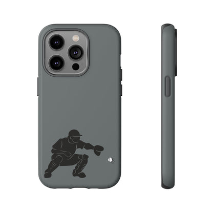 Baseball Catcher Phone Case, Sports Phone Accessory, Tough Cases, Gift for Athletes, Sports Fan Merchandise, Unique Design - TRV