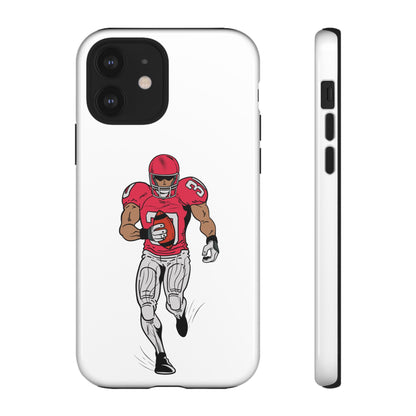 Football Player Tough Case, Sports Phone Cover, Athlete Gift, Tough Phone Case, Fall Sports, Football Lover's Accessory - TRV