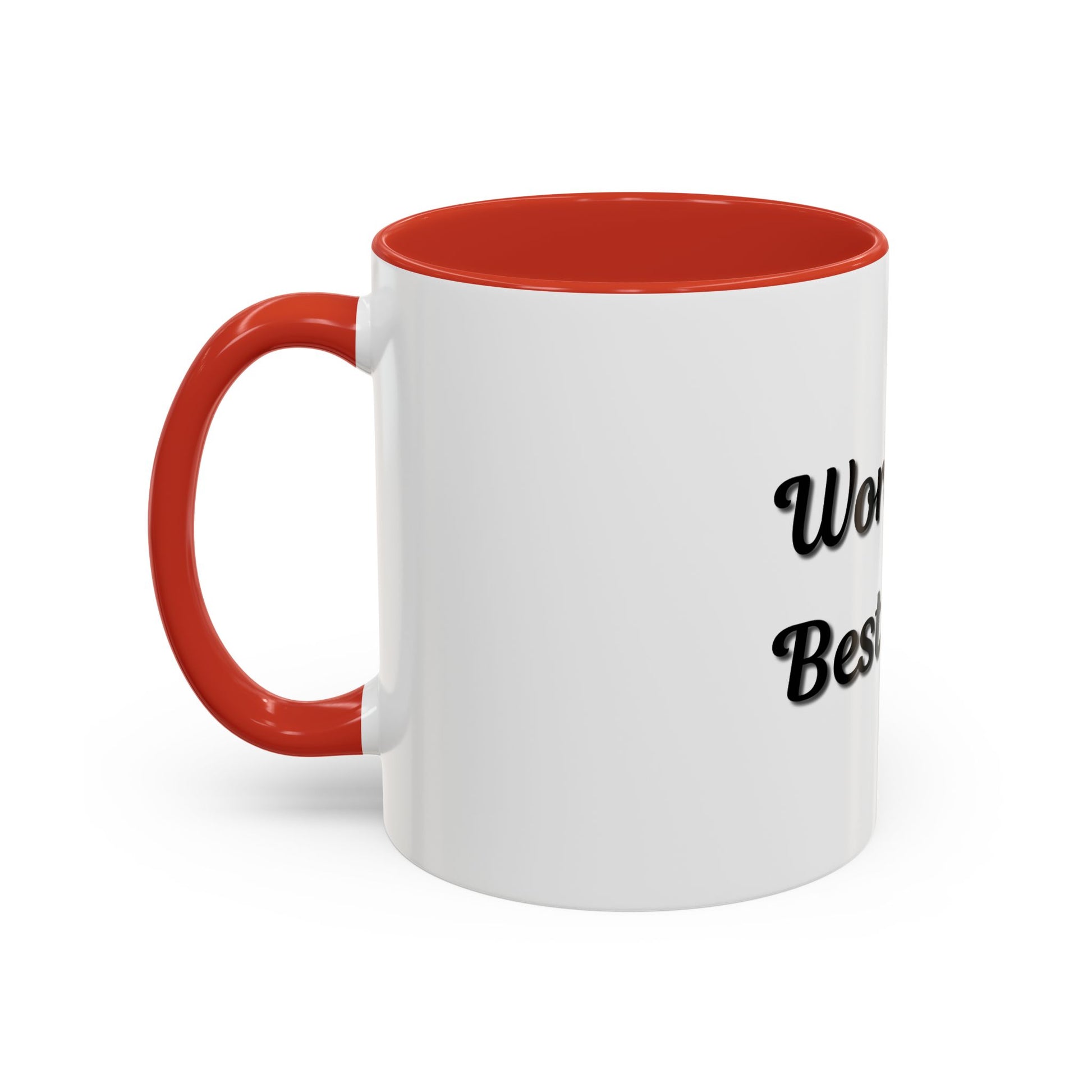 World's Best Dad Accent Coffee Mug - Perfect Gift for Father's Day - TRV
