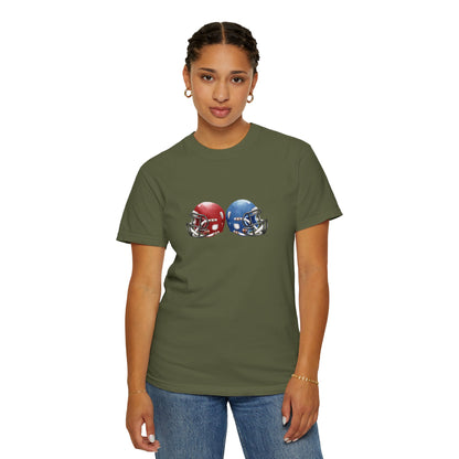 Unisex Football Rivalry T-Shirt - Perfect Gift for Game Day, Sports Fans, Tailgating, Football Season, Team Spirit Gear