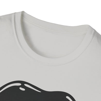 Edgy Graphic Unisex T-Shirt - Dripping Mouth Design, Cool Tee, Trendy Shirt, Hipster Top, Streetwear, Alternative Fashion, Holiday Gift