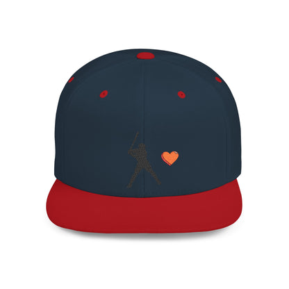 Baseball Love Snapback Hat | Gift for Sports Fans, Casual Wear, Team Spirit, Father's Day, Birthday, Outdoor Activities - TRV