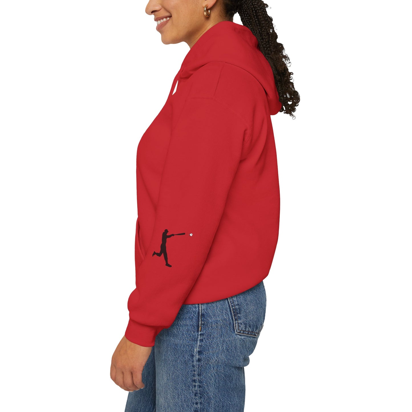 Baseball Swing Unisex Hoodie - Perfect Gift for Athletes, Sports Enthusiasts, Cozy Layer for Cool Days, Great for Team Spirit - TRV