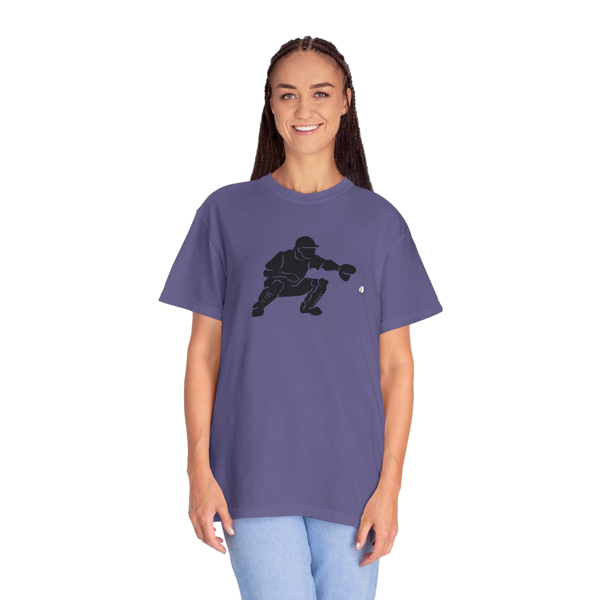 Stylish Unisex Baseball Catcher T-Shirt with Catcher Design, Sports Tee, Baseball Fan Gift, Athletic Apparel, Gift for Him/Her - TRV