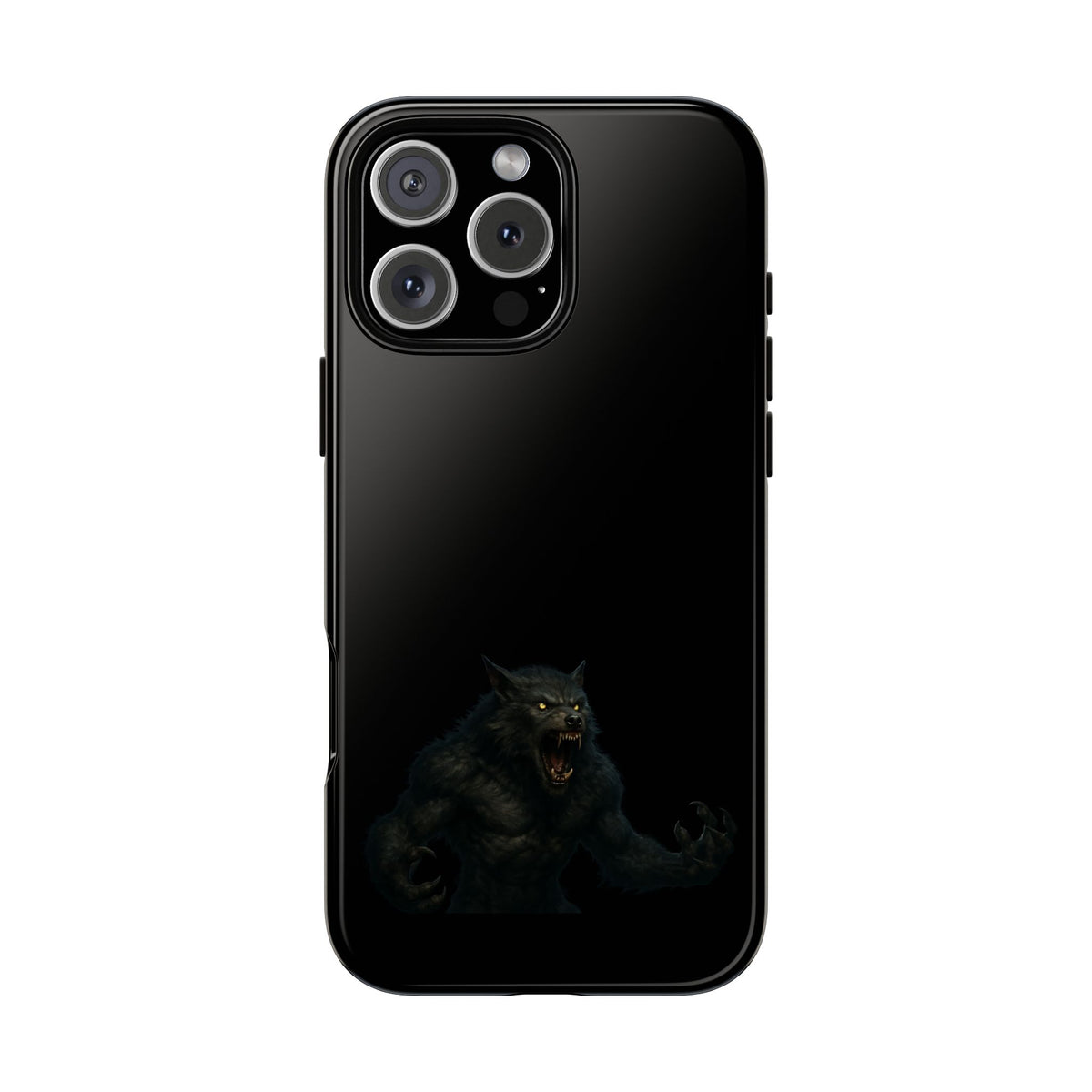 Werewolf Phone Case, dark monster graphic tough protective case - view 50
