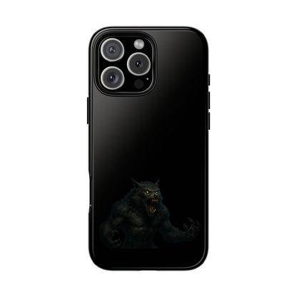 Werewolf Phone Case, dark monster graphic tough protective case - view 50