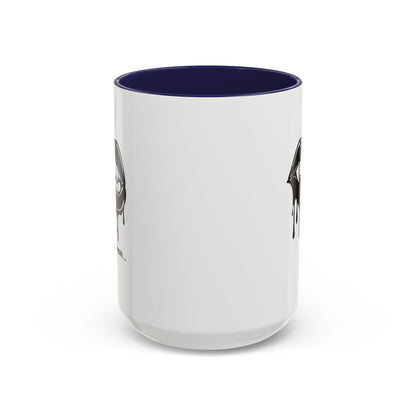 Vampire Lip Accent Coffee Mug - 11oz & 15oz - Unique Halloween Gift