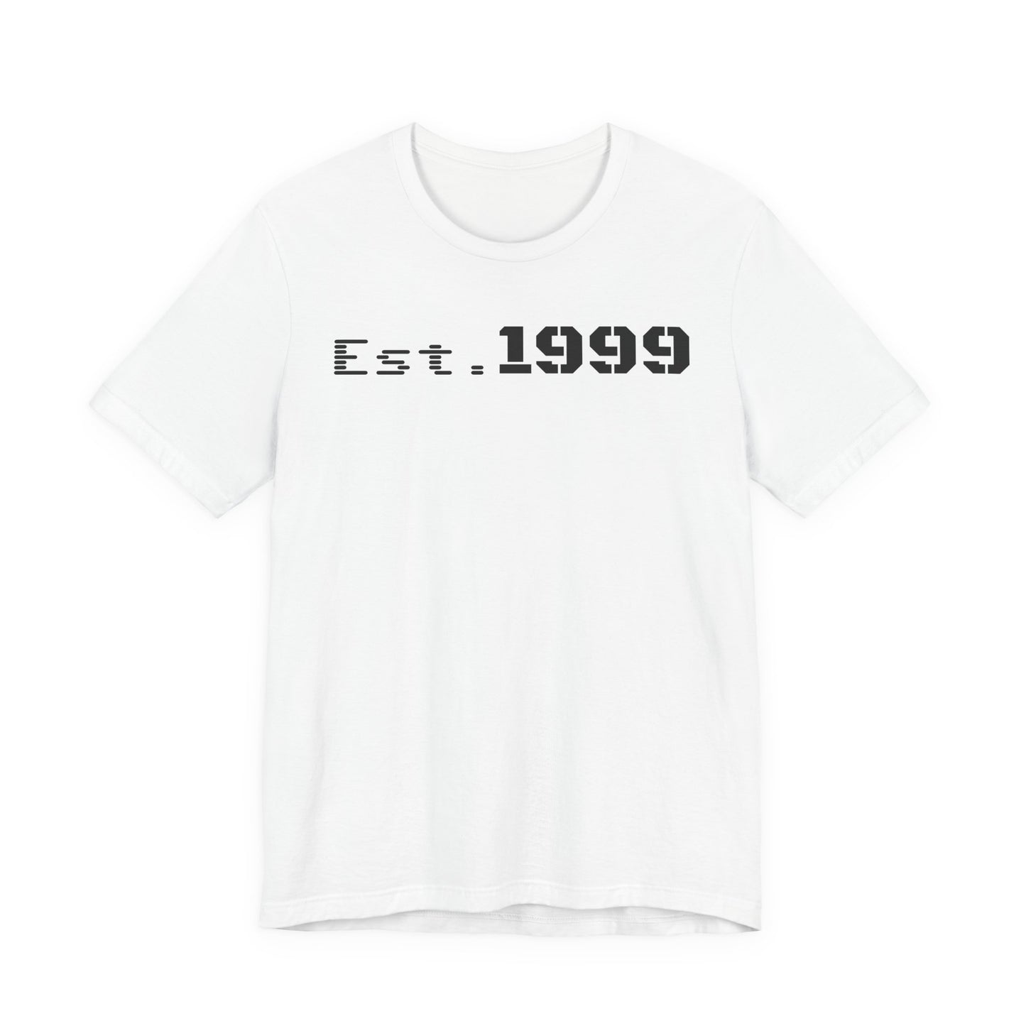 Established 1999 Unisex Tee | Vintage Birth Year Shirt, Casual Birthday Gift, Personalized Family Reunion Apparel, Retro Style [...] - TRV