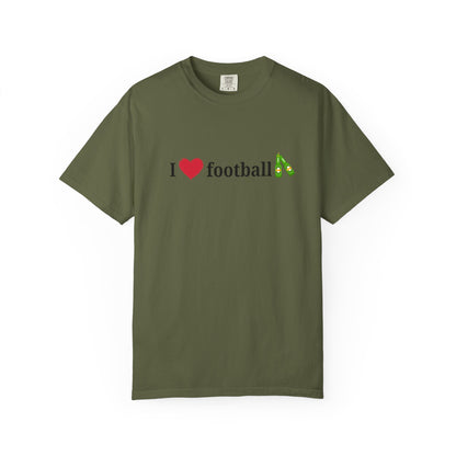 Unisex Football Love Tee - Casual Cotton T-Shirt, Gift for Sports Fans, Comfortable Daily Wear, Perfect for Game Days, Fun Summer Outfits - TRV