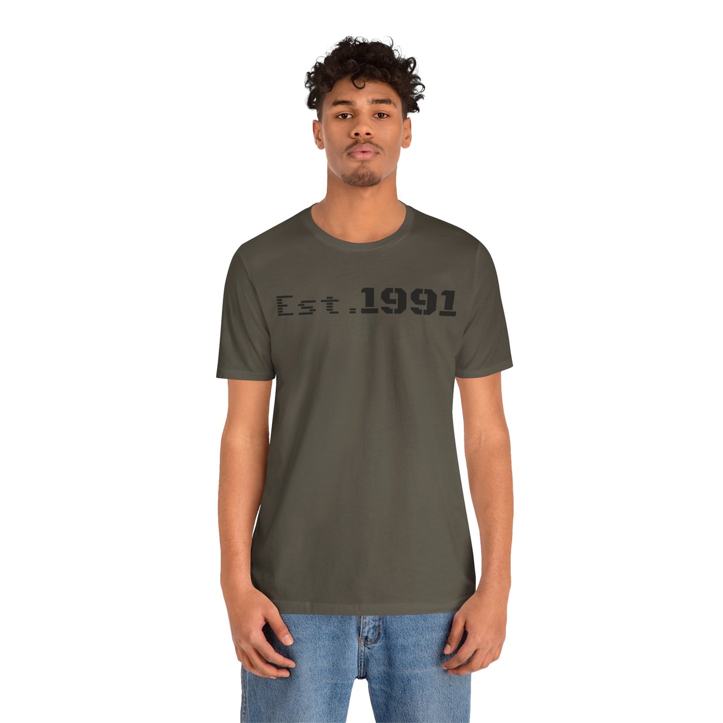 Unisex Vintage Est. 1991 Tee - Perfect Gift for Birthdays, Anniversaries, Throwback Fashion, Casual Wear, Milestone Celebrations