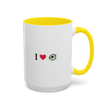 Soccer Love Mug - Accent Coffee Mug (11 & 15oz) | Perfect Gift for Soccer Fans, Sports Gifts, Customized Mugs, Birthday Present, Fan [...] - TRV
