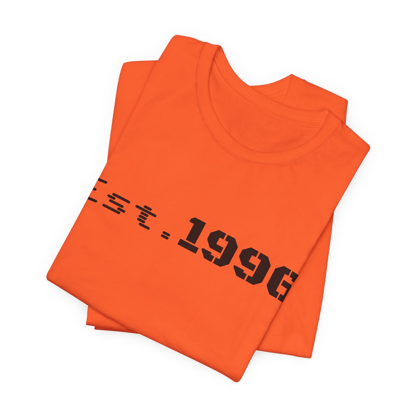 Vintage Est. 1996 T-shirt by Printify featuring a classic design, perfect as a birth year birthday gift.
