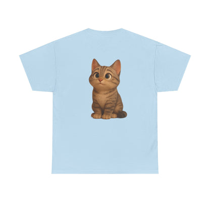 Adorable Cat Graphic Tee, Cute Pet Lover's Shirt, Animal Lover's Gift, Cozy Everyday T-Shirt, Perfect for Cat Lovers