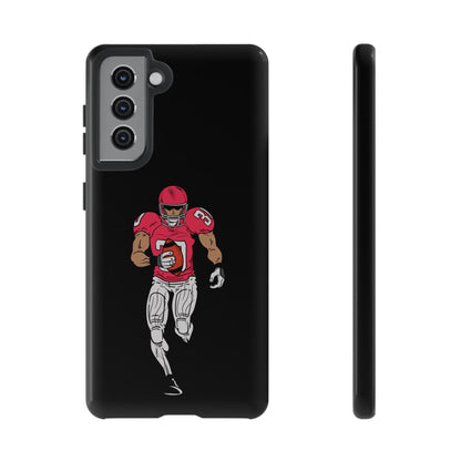 Tough Cases for Football Lovers, Personalized Sports Phone Case, Athletic Gift, Back to School, Custom Phone Cover - TRV