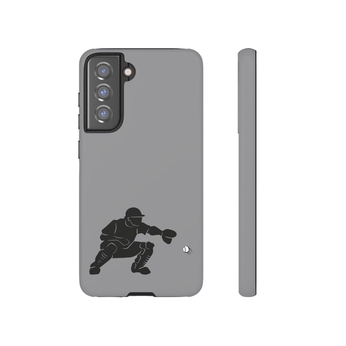 Baseball Catcher Phone Case - Tough Cases, Sports Phone Cover, Great for Athletes, Perfect Gift for Baseball Lovers, Unique Cell Phone Design - TRV
