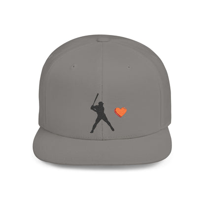 Baseball Love Snapback Hat | Gift for Sports Fans, Casual Wear, Team Spirit, Father's Day, Birthday, Outdoor Activities - TRV