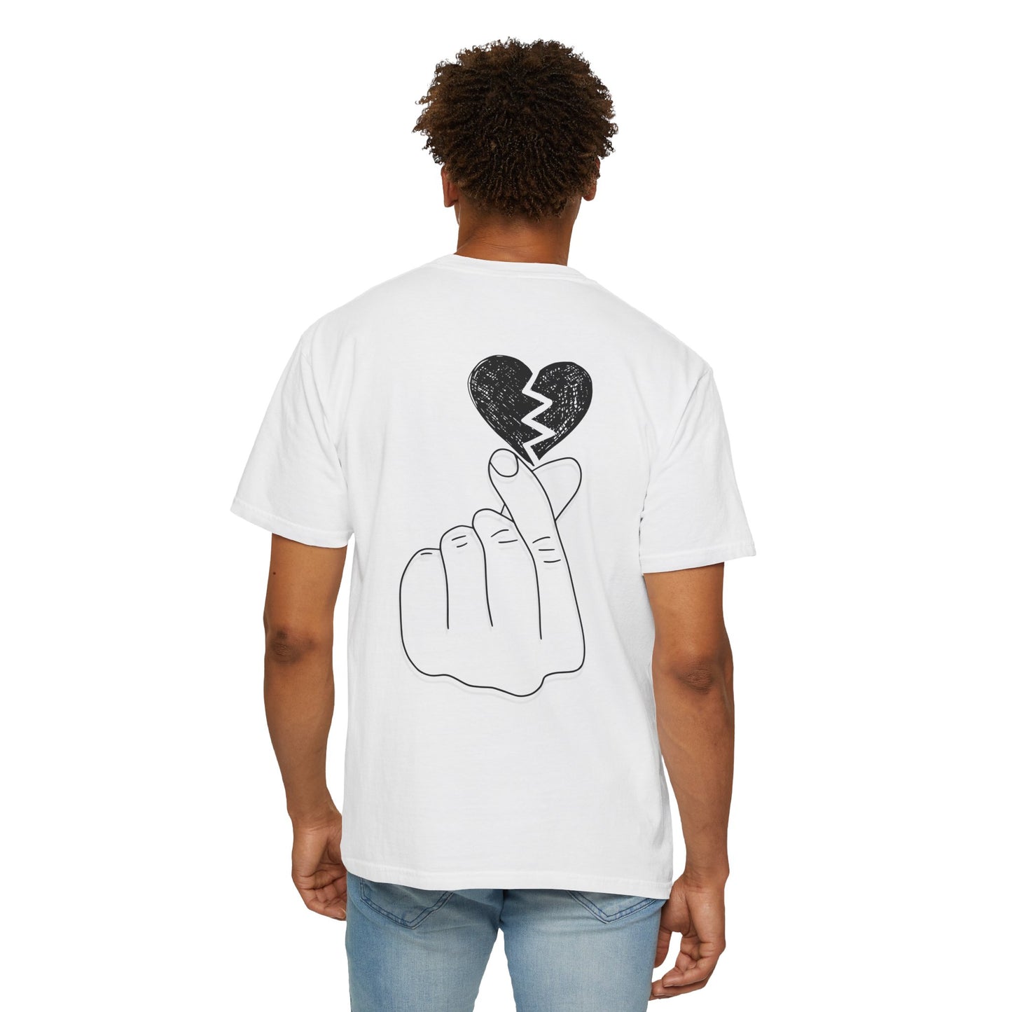 Heartbreak Unisex Garment-Dyed T-Shirt - Trendy Casual Tee for Self-Expression