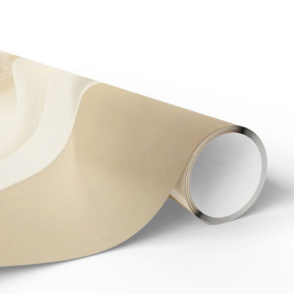 Elegant Cream Marble Wrapping Paper Roll