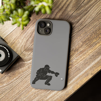 Baseball Catcher Phone Case - Tough Cases, Sports Phone Cover, Great for Athletes, Perfect Gift for Baseball Lovers, Unique Cell Phone Design - TRV