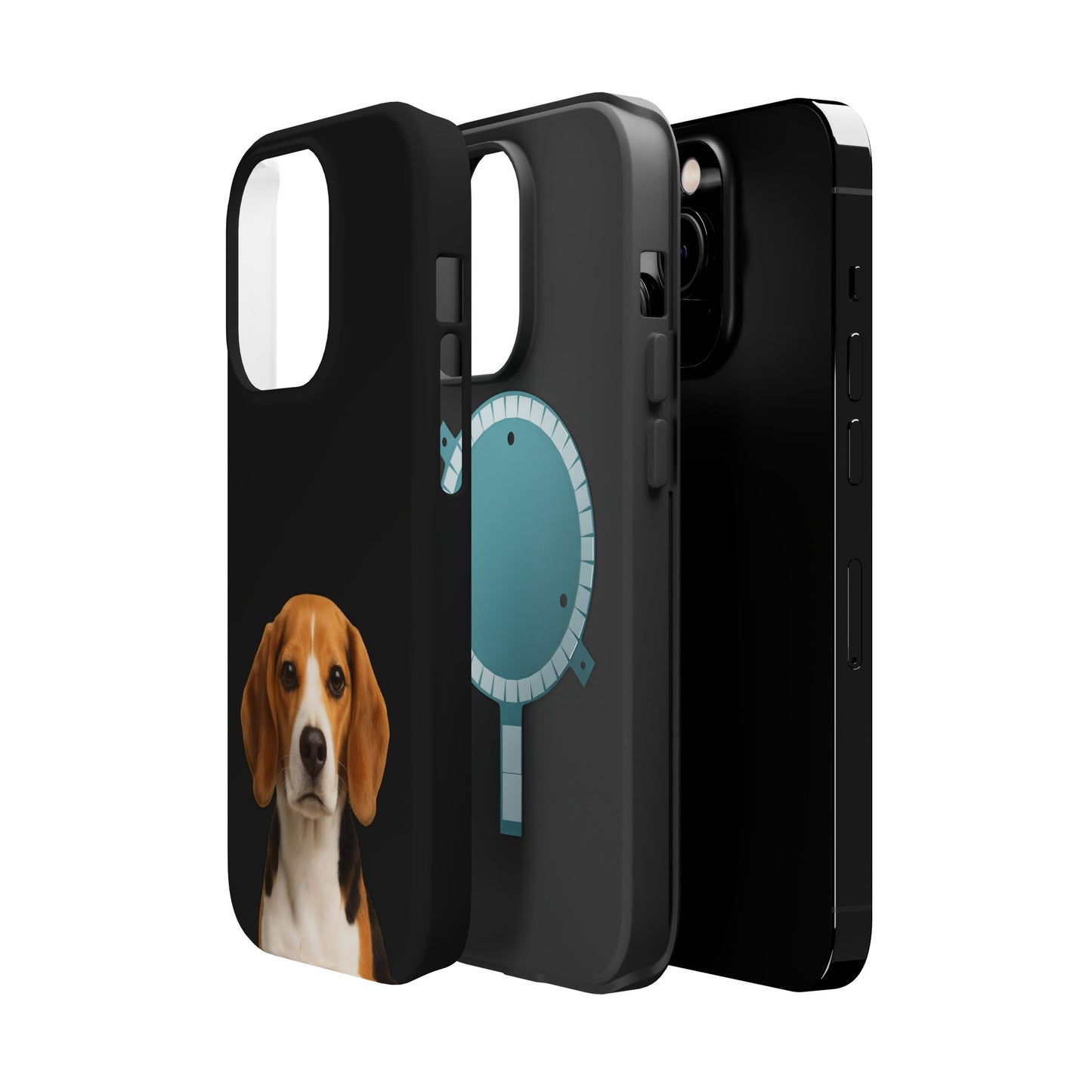 Beagle Photo Magnetic Impact Phone Case — Shockproof, Slim Protective Cover