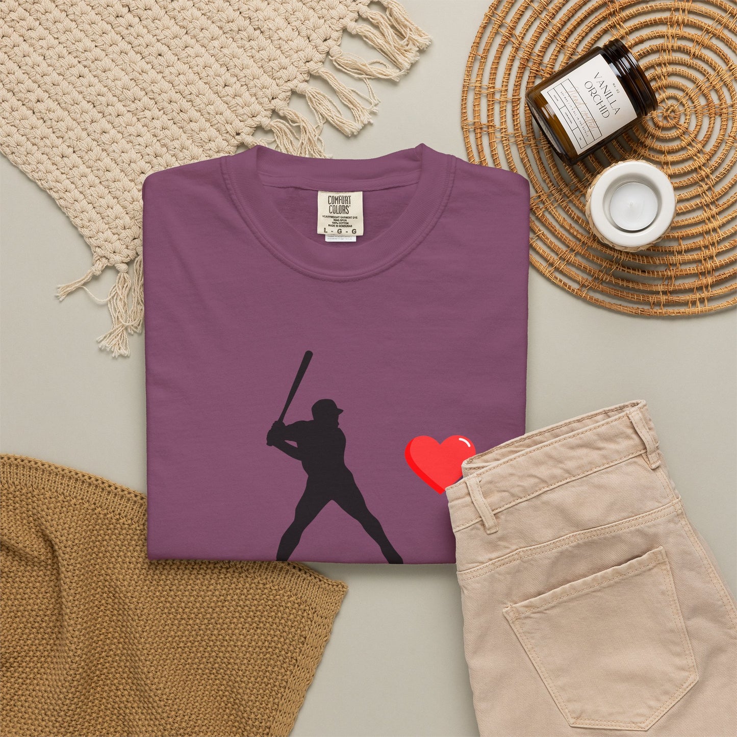 Baseball Love T-Shirt, Unisex Sports Tee, Gift for Baseball Fans, Valentine's Day Shirt, Game Day Apparel, Soft Cotton Top