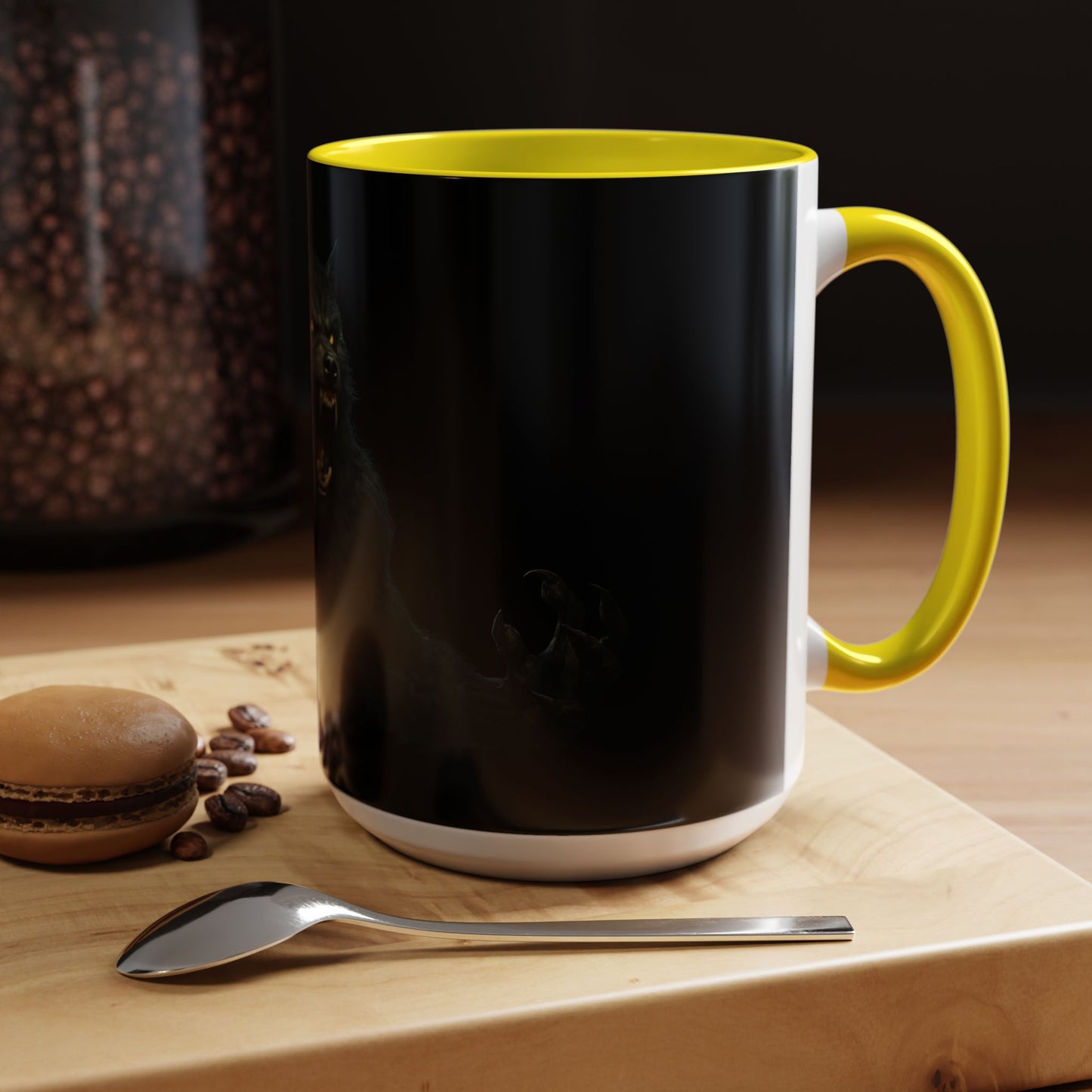 Howling Werewolf Coffee Mug - Perfect Gift for Horror Lovers, Wolf Enthusiasts, Halloween Decor, Unique Drinkware, Gothic Homeware