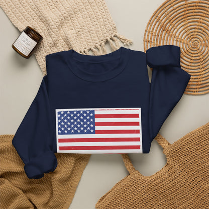 American Flag Unisex Crewneck Sweatshirt | Cozy Patriotic Sweater | Perfect for Independence Day, Casual Wear, Gifts for Him/Her, [...]