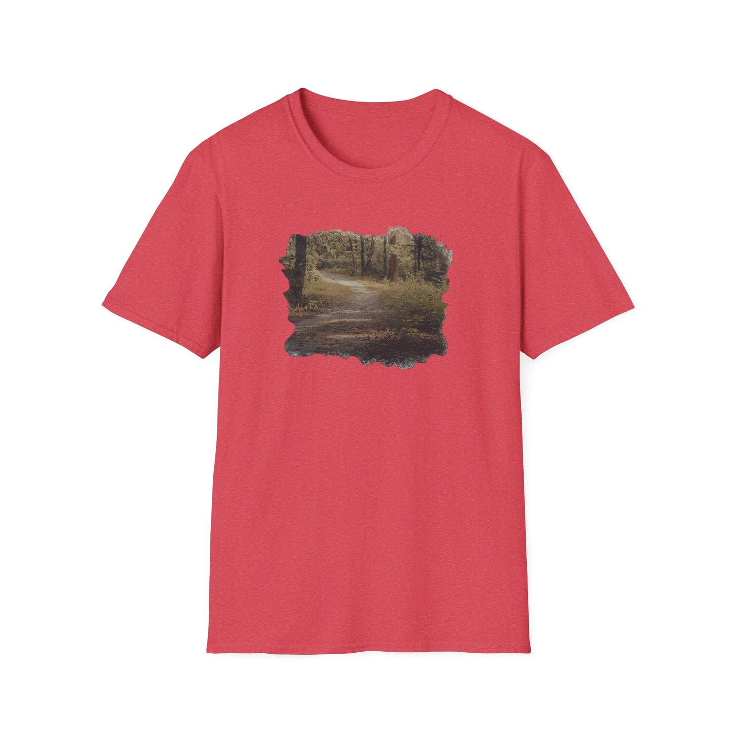 Nature-Inspired Unisex Softstyle T-Shirt | Casual Wear, Outdoor Activities, Gift for Nature Lovers, Relaxed Fit T-Shirt, Eco-Friendly Style - TRV