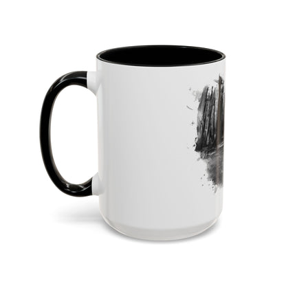 Moody Abstract Forest Coffee Mug | Unique Gift for Nature Lovers, Cozy Home Decor, Perfect for Coffee, Tea, and Hot Chocolate - TRV