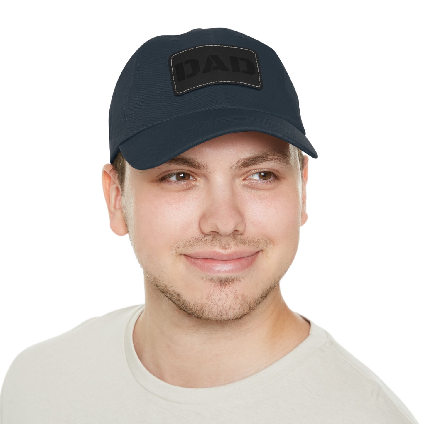 Stylish Dad Hat with Leather Patch | Perfect Gift for Fathers Day, Casual Wear, Dad's Birthday, Outdoor Activities