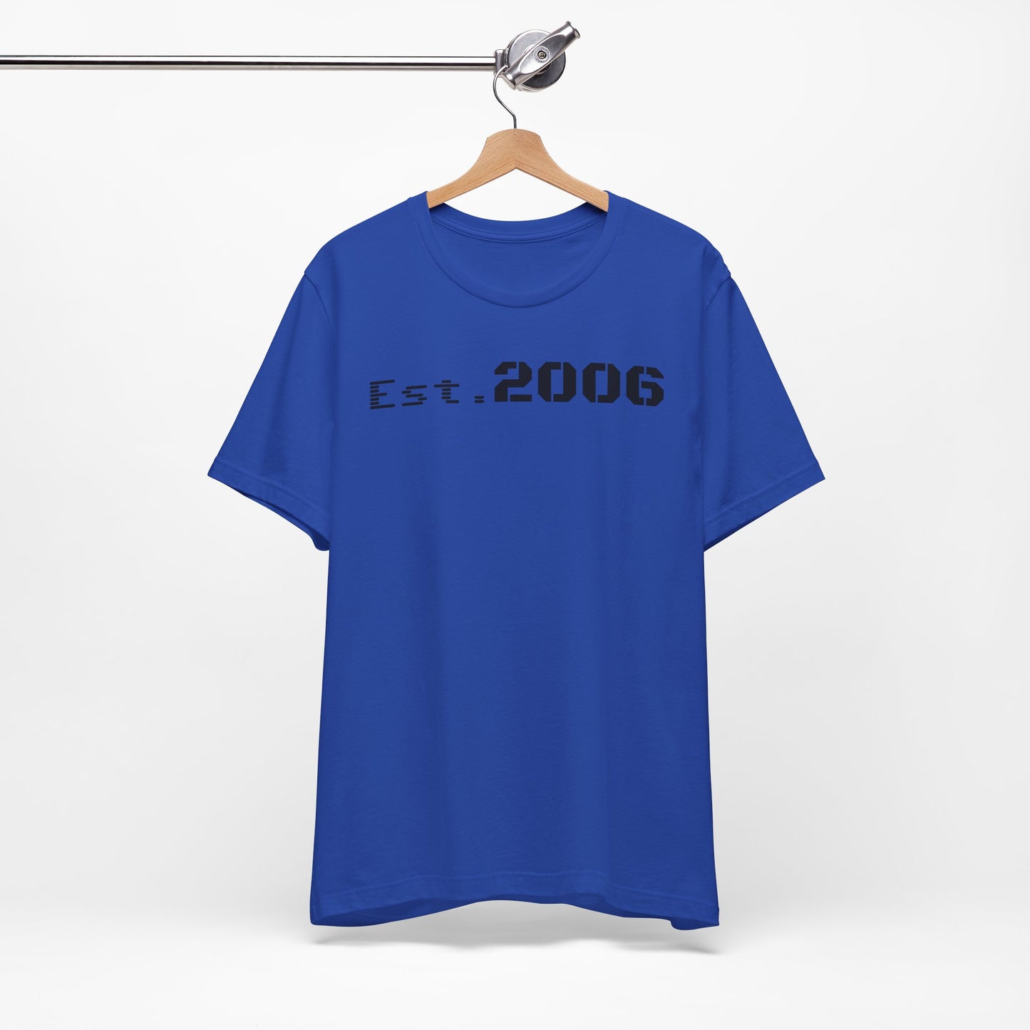 Established 2006 Graphic Tee, Unisex Jersey Shirt, Casual Wear, Birthday Gift, Anniversary Keepake, Statement T-Shirt, Vintage Style