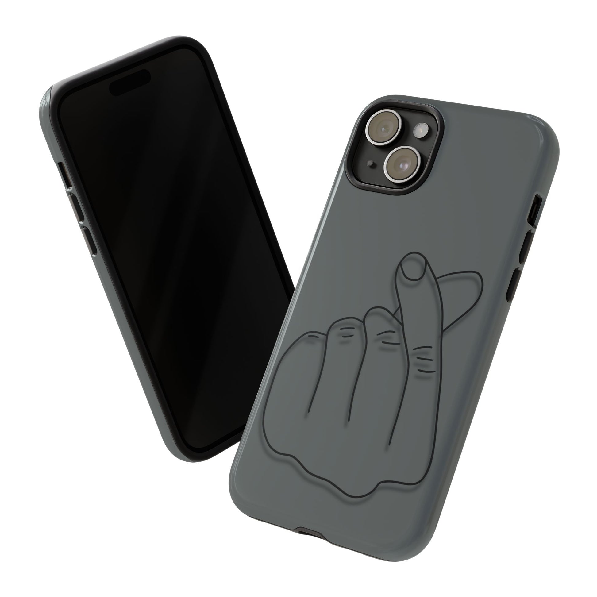 Funny Phone Case with Love Gesture - Tough Cases - TRV