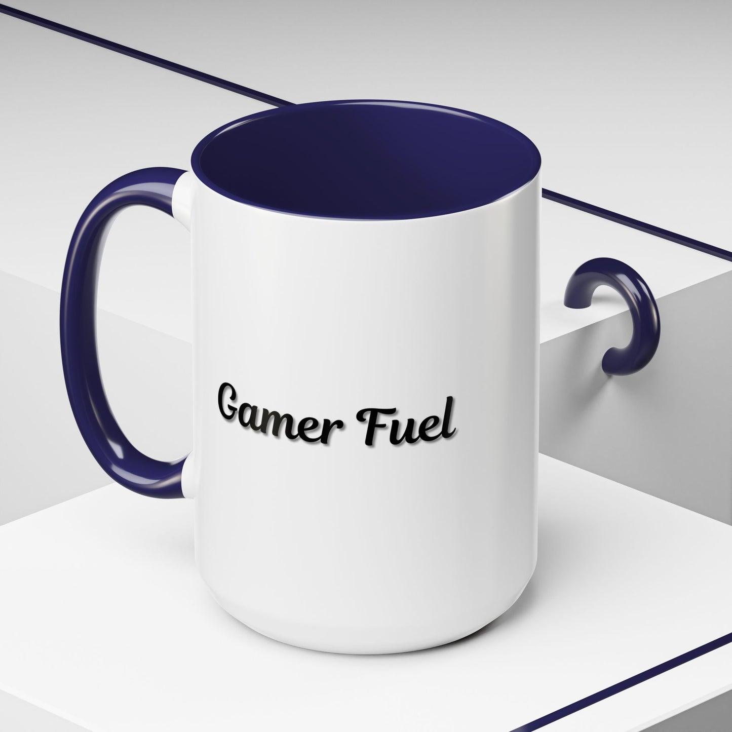 Gamer Fuel Accent Coffee Mug - Perfect for Gamers