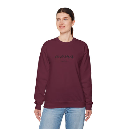 mama sweatshirt | simple script mom pullover - TRV