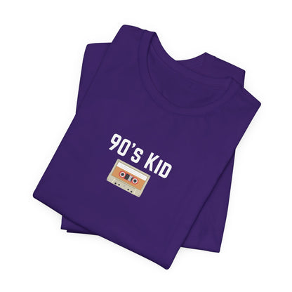 Retro Cassette Tee, Vintage Music Shirt, Unisex Short Sleeve, Gift for Music Lovers, Nostalgic Graphic Tee, Casual Wear